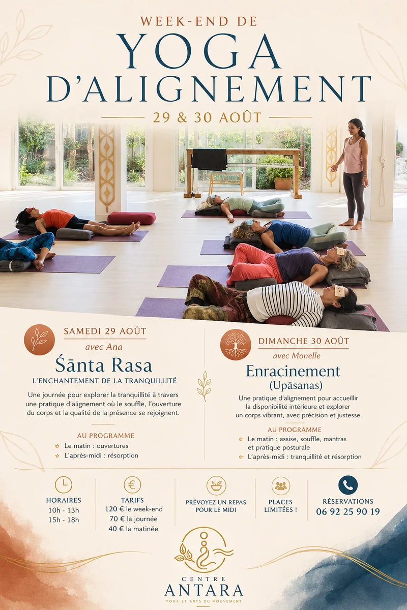 Week-end de Yoga d'Alignement — Ana & Monelle