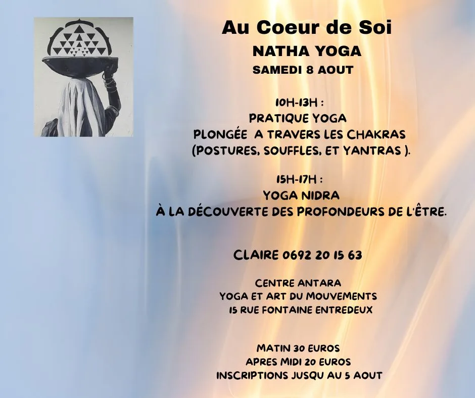 Au Cœur de Soi — Natha Yoga & Yoga Nidra (Claire)